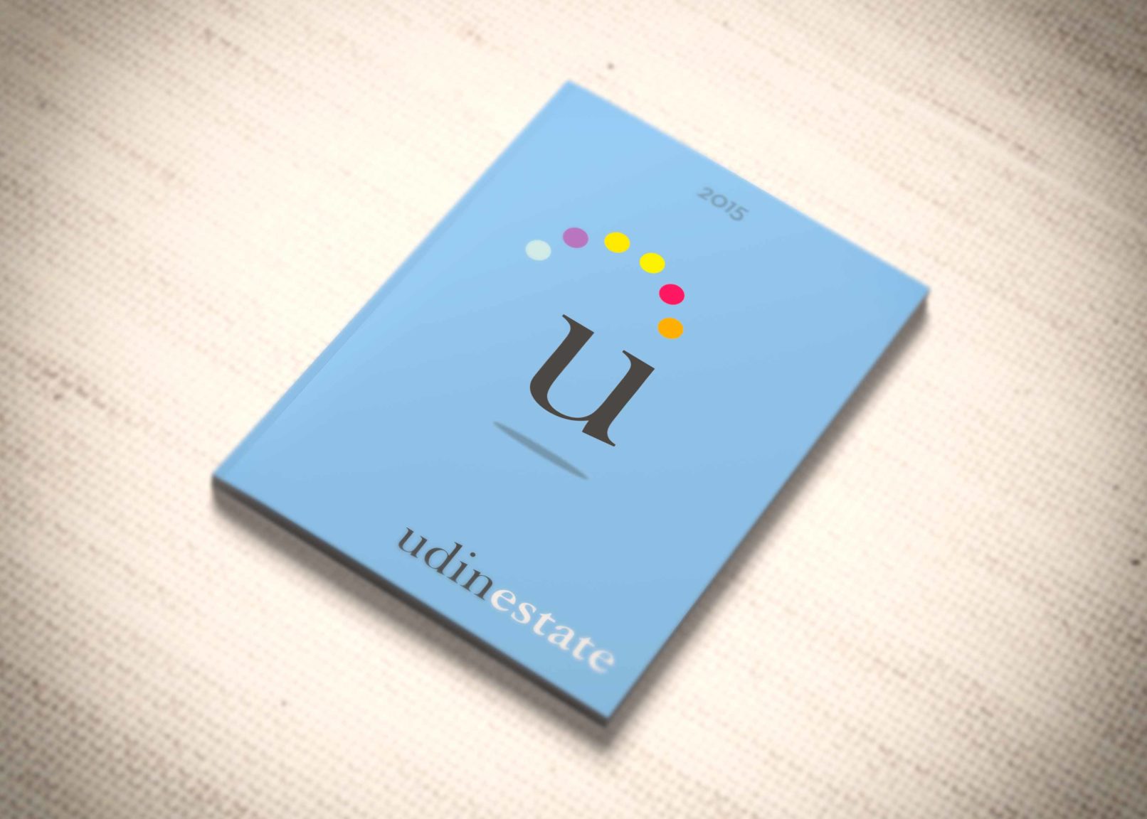 Logo Udinestate nella sua versione base_Bummae_graphic design and illustration