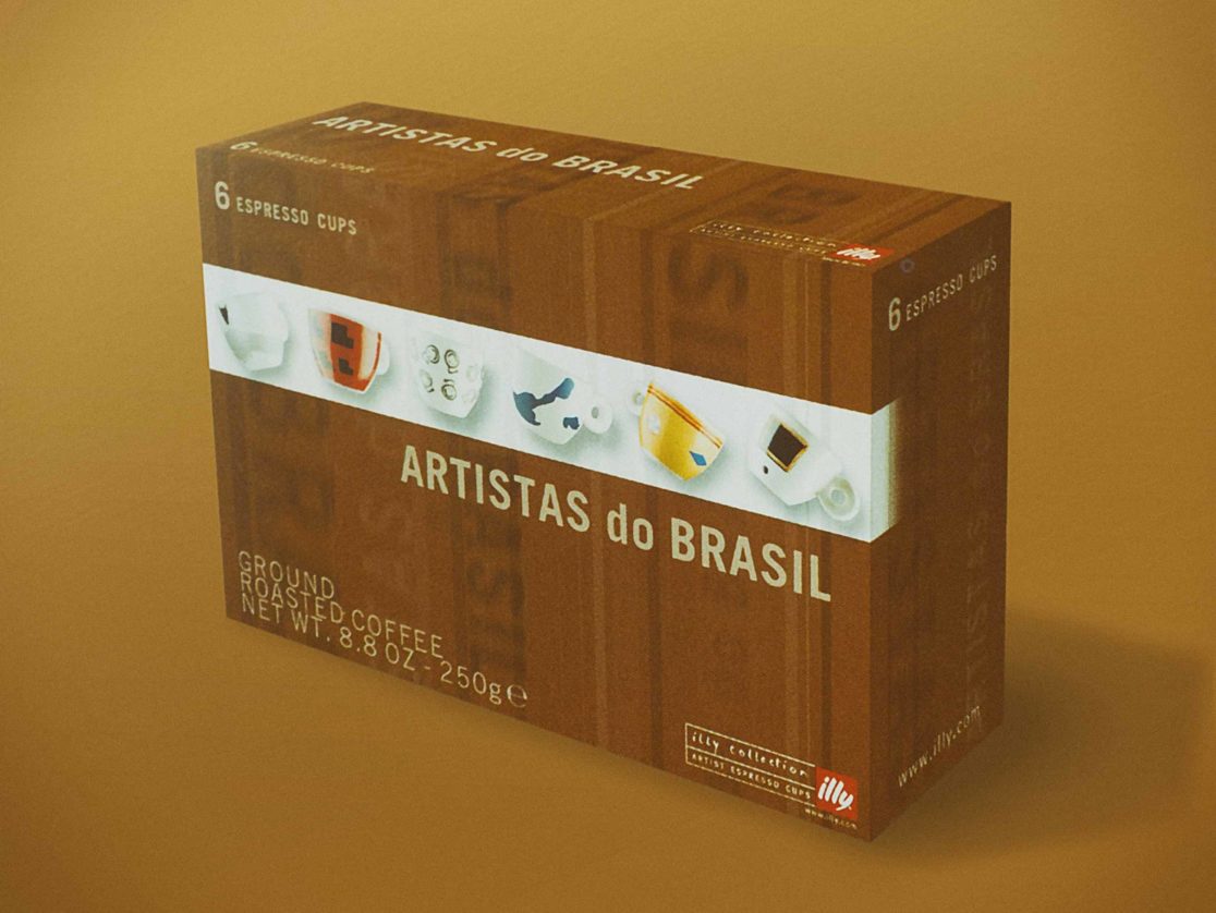 Scatola per illy collection "Artistas do Brasil"_Bummae_graphic design and illustration